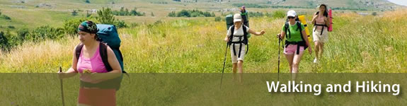 Enjoy countryide or coastal walking and hiking